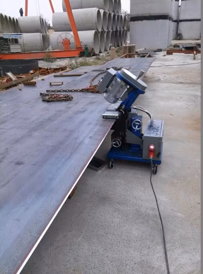 Control remoto Taole Automático Carbono Inoxidable Aleación de aluminio Placa de acero Biseladora de hojas Herramienta de biselado Fresado de bordes/Chaflanado/Refrentado Máquina de biselado Gmma